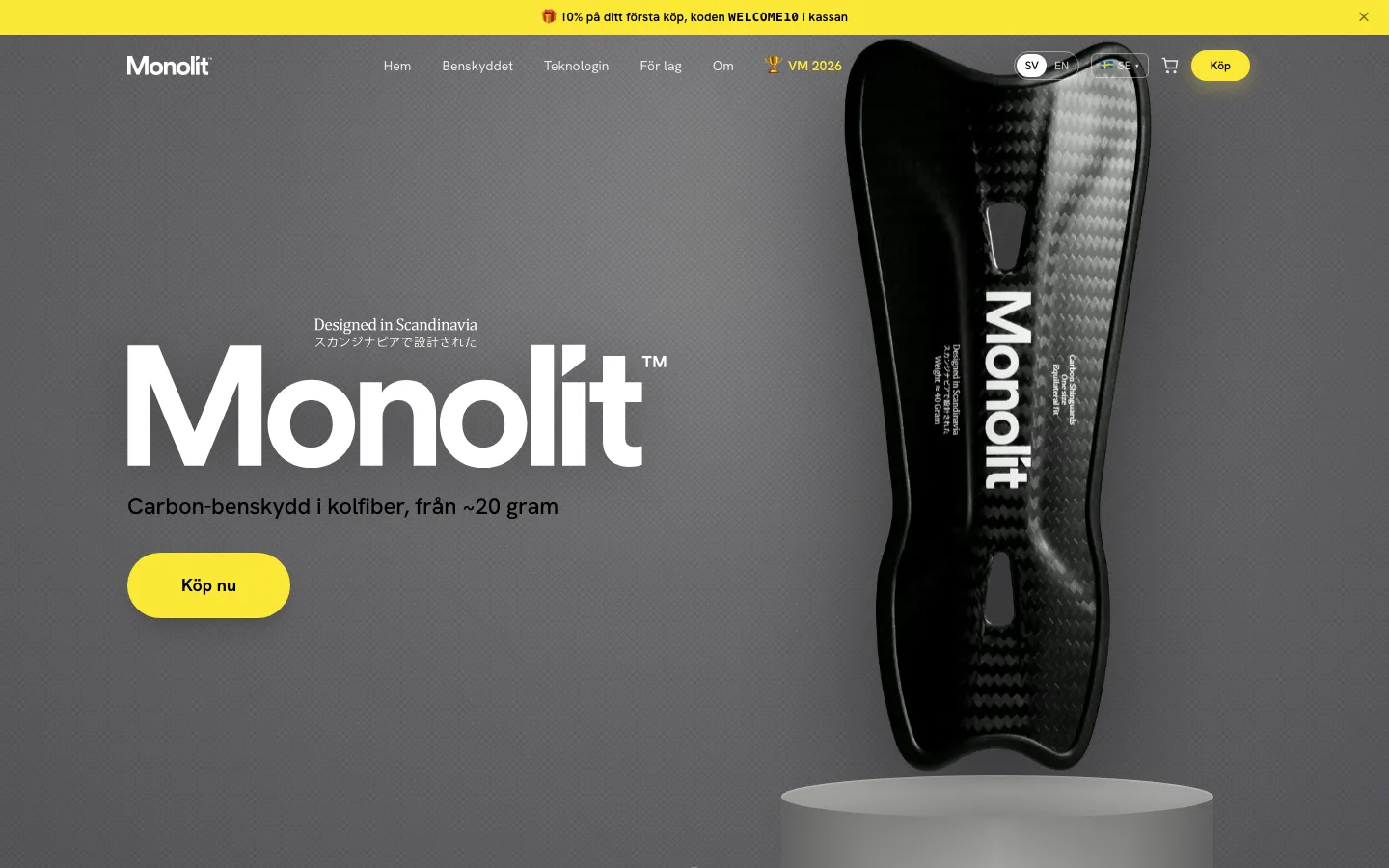 Monolit Sports, vår sida